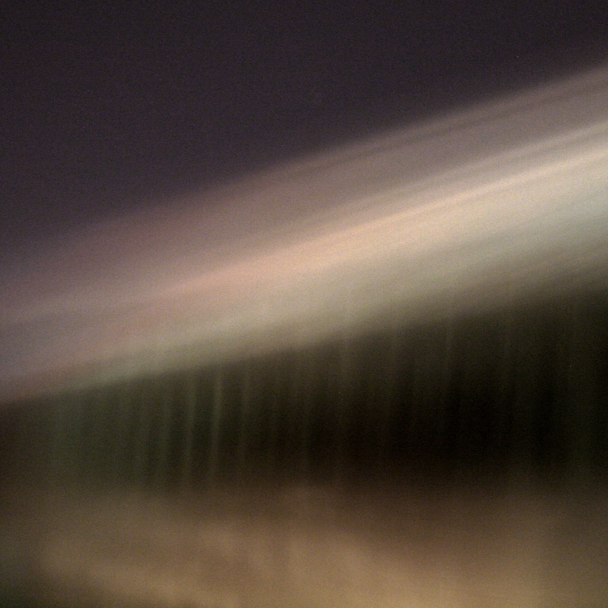 Another abstract, blurry photo, this is the only one with something like straight lines.